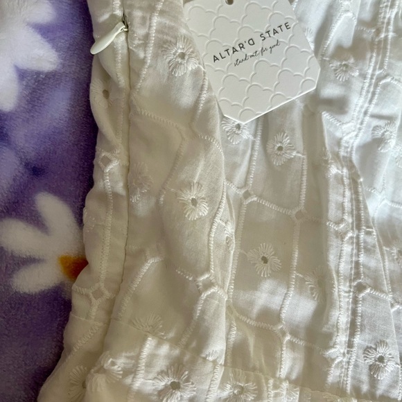 Altar'd State White Floral Dress - Picture 6 of 7